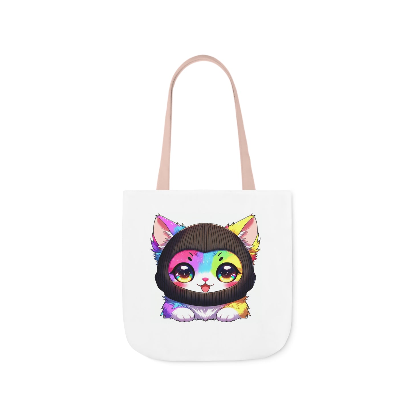 $SKITTEN -- Canvas Tote Bag, 5-Color Straps - Anime, Cutie