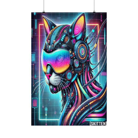 $SKITTEN -- Matte Vertical Posters -- Cyborg