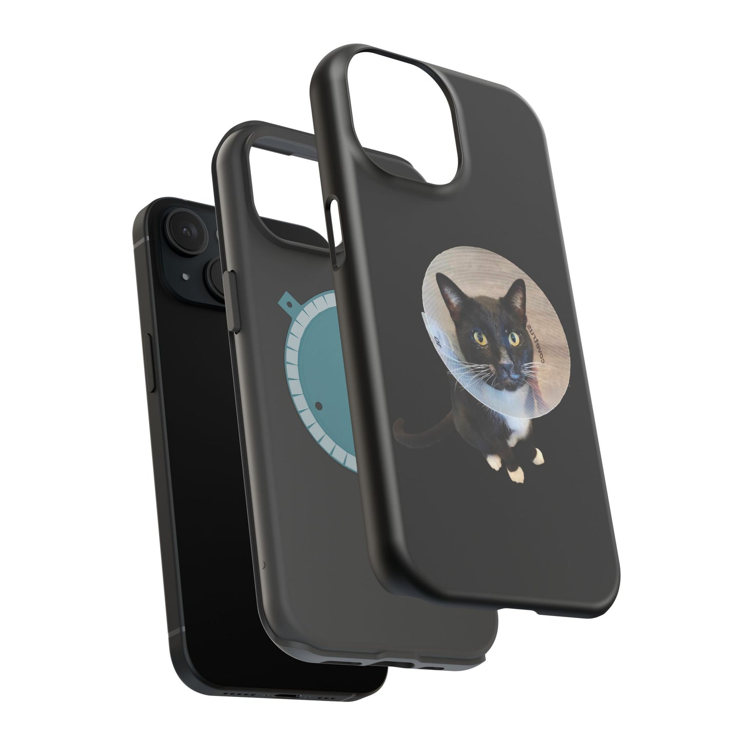 $SKITTEN -- Magnetic Tough Cases; iPhone 15 -- Chex