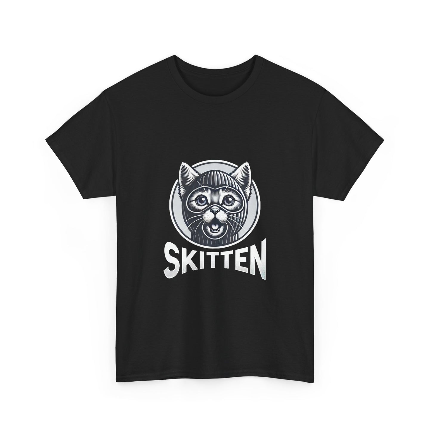 $SKITTEN -- Unisex Heavy Cotton Tee -- #IWantToBelieve, UFO Selfie