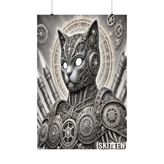 $SKITTEN -- Matte Vertical Posters -- Steam Punk #10