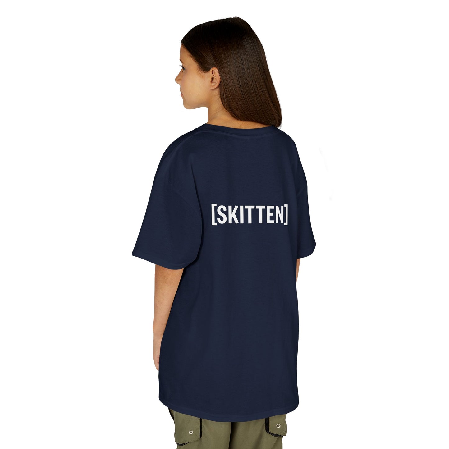 $SKITTEN -- Kids Heavy Cotton™ Tee -- UFO Selfie