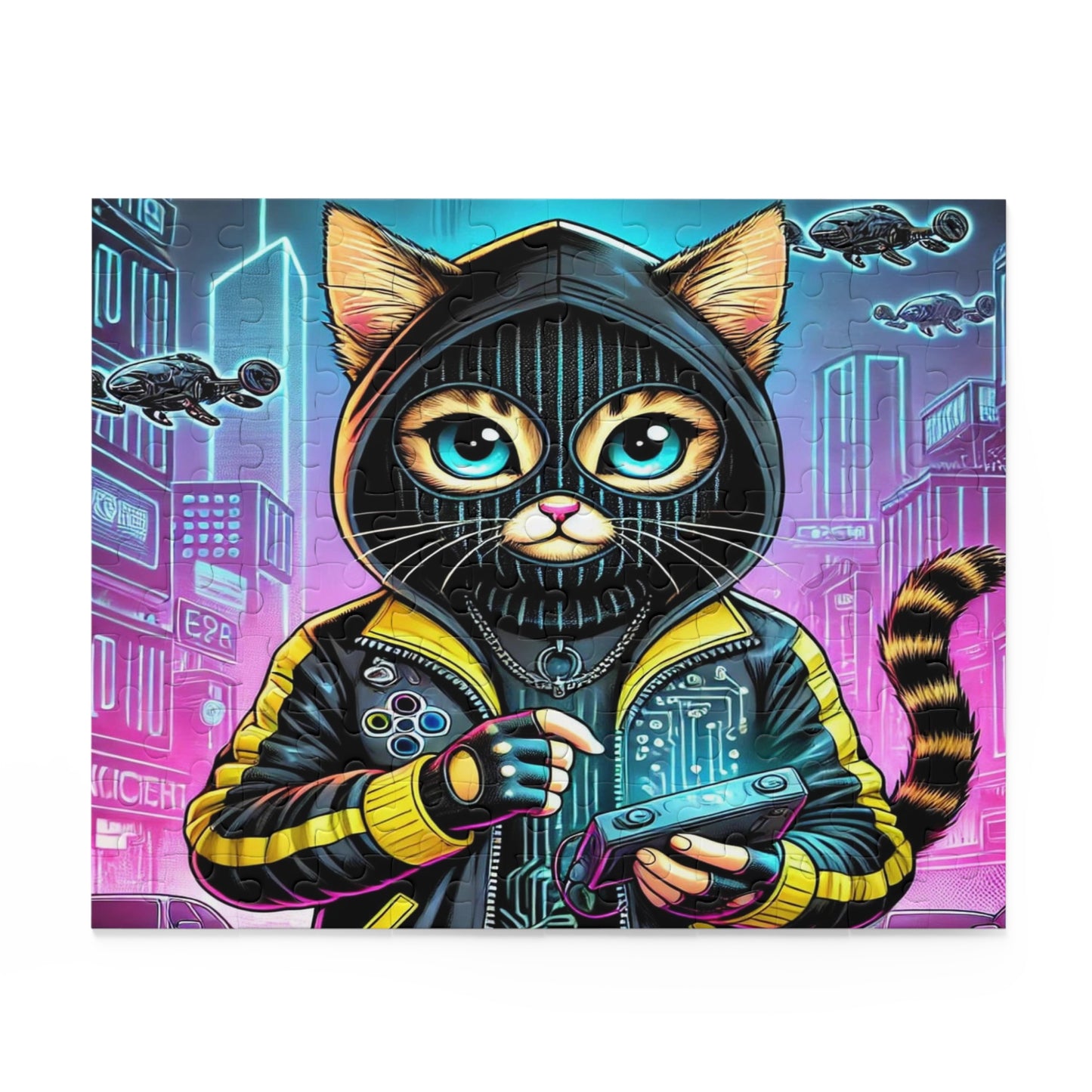 $SKITTEN -- Puzzle (120, 252, 500-Piece) -- Cyber Cat