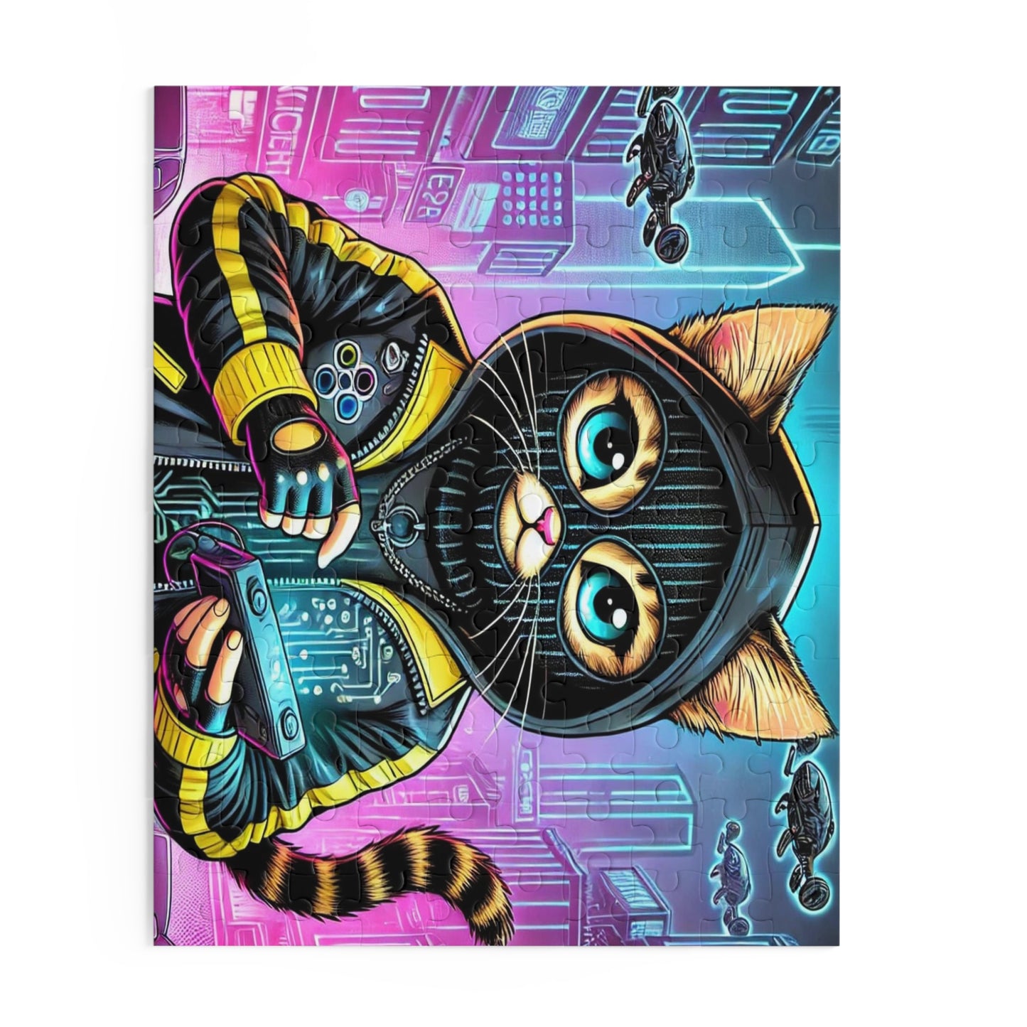 $SKITTEN -- Puzzle (120, 252, 500-Piece) -- Cyber Cat