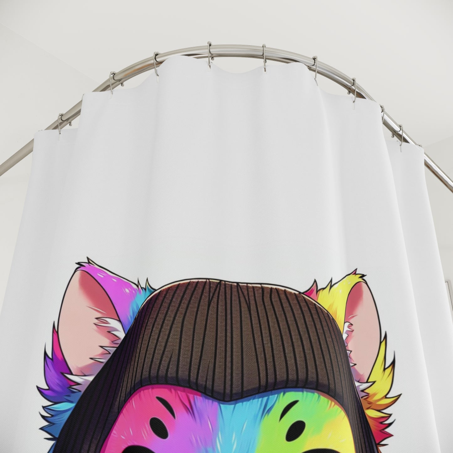 $SKITTEN --- Shower Curtains -- Cutie