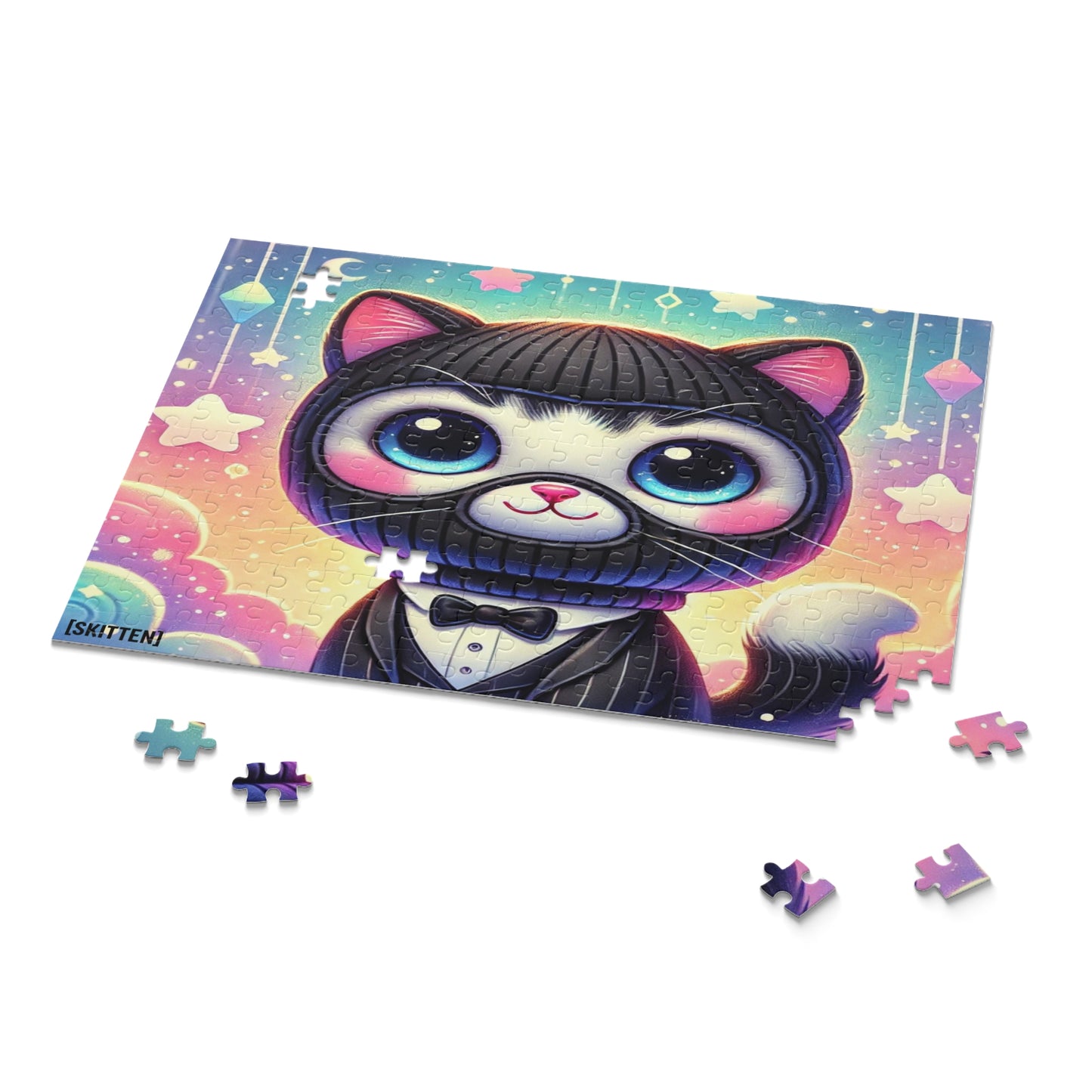 $SKITTEN -- Puzzle (120, 252, 500-Piece) --  Mr. Tux