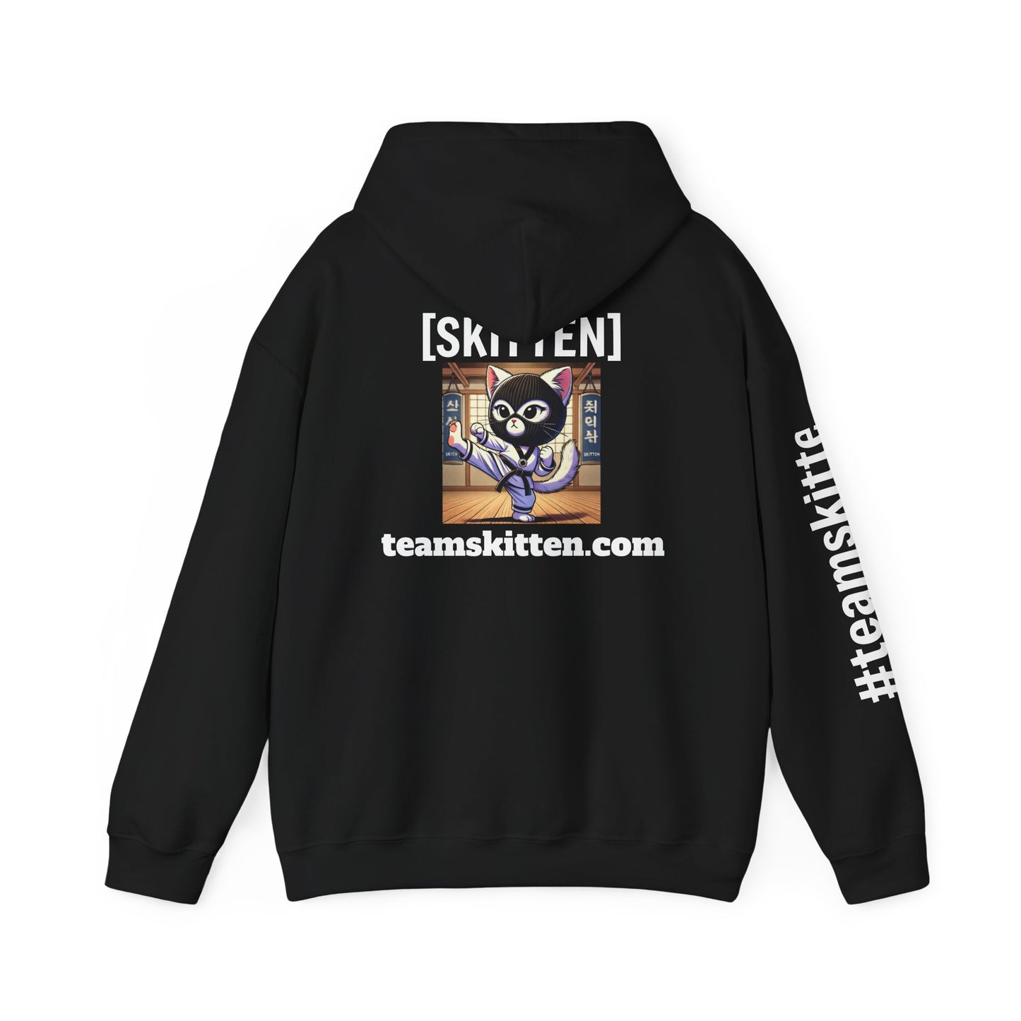 $SKITTEN -- Unisex Heavy Blend™ Hooded Sweatshirt -- TaeKwonDo