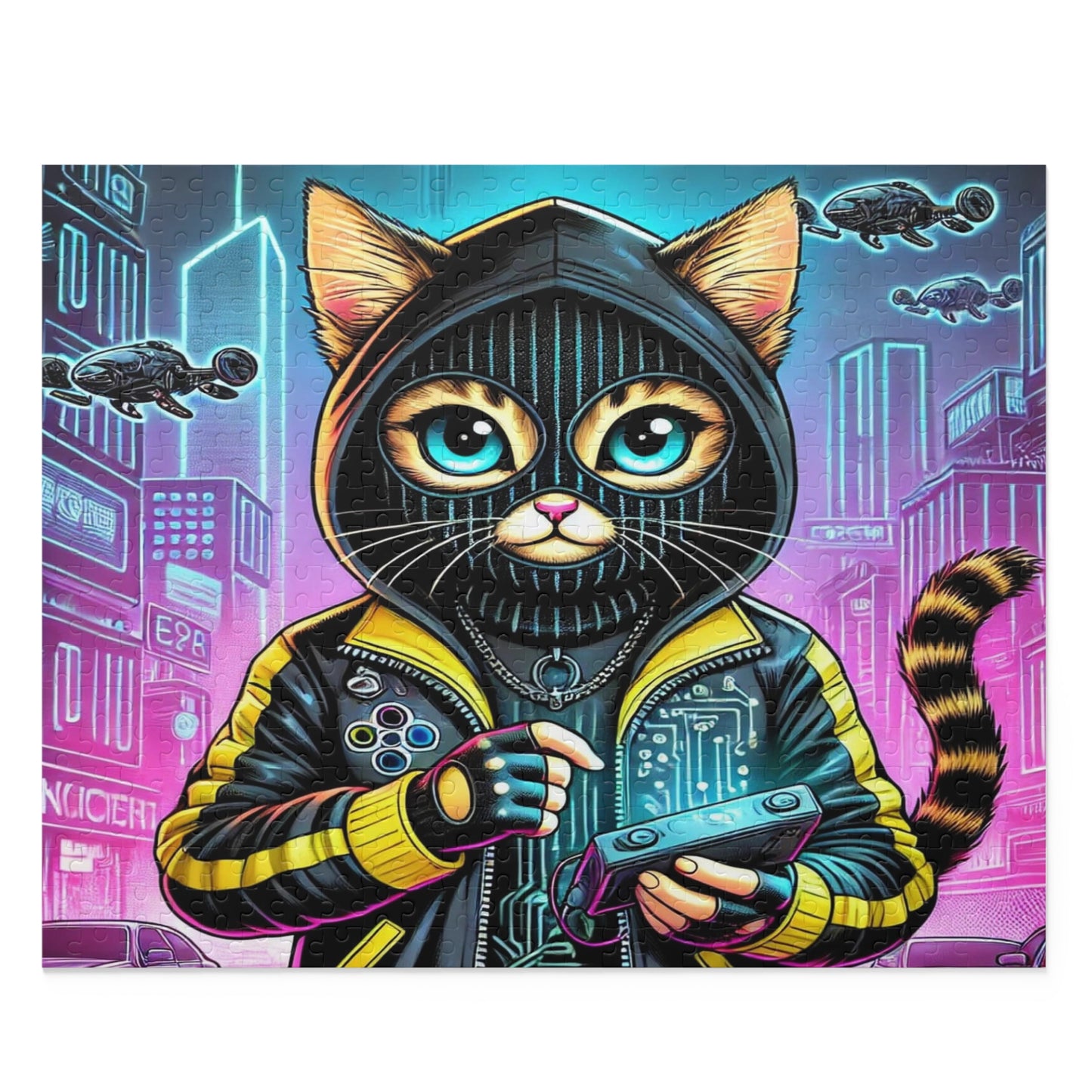 $SKITTEN -- Puzzle (120, 252, 500-Piece) -- Cyber Cat