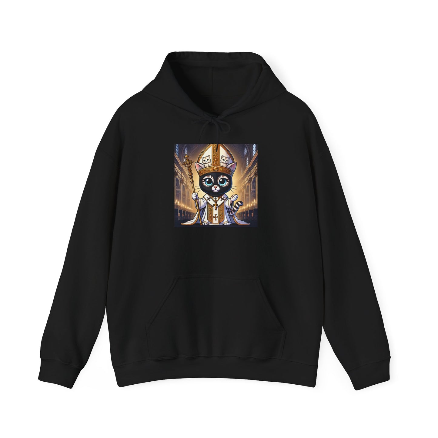 $SKITTEN -- Unisex Heavy Blend™ Hooded Sweatshirt -- Pope