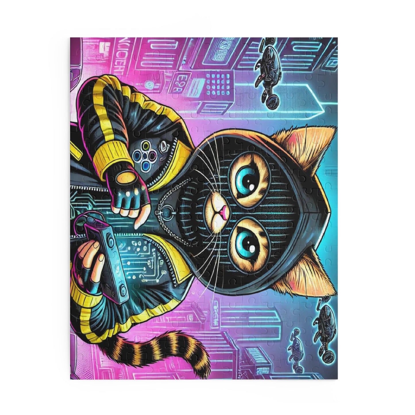 $SKITTEN -- Puzzle (120, 252, 500-Piece) -- Cyber Cat