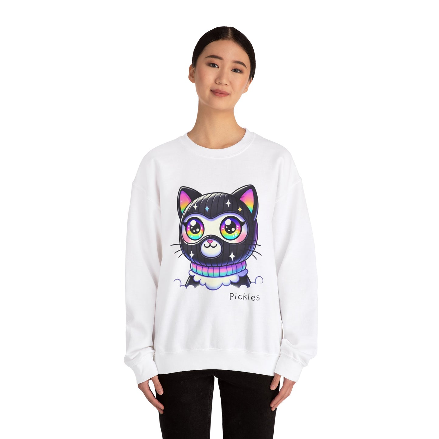 $SKITTEN -- Unisex Heavy Blend™ Crewneck Sweatshirt -- Pickles