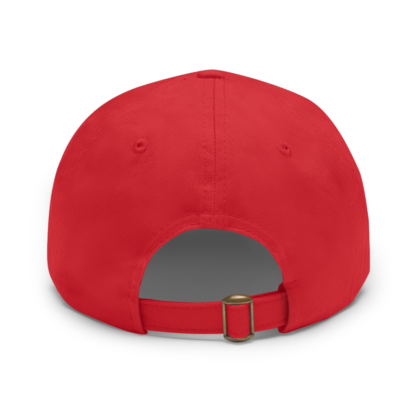 $SKITTEN -- Dad Hat with Leather Patch (Rectangle)