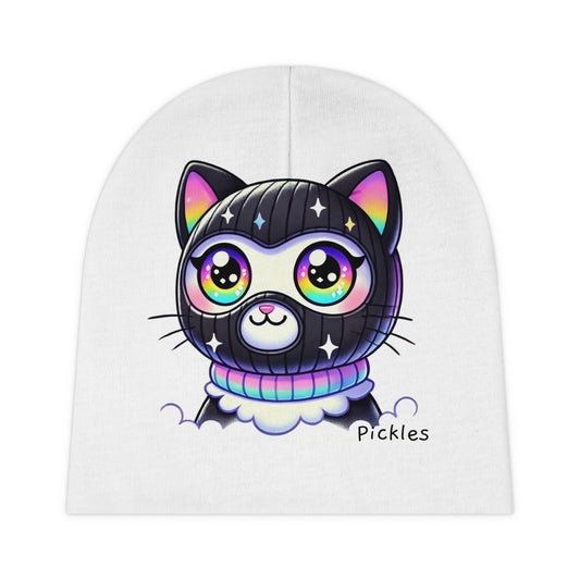 $SKITTEN -- Baby Beanie (AOP) -- Pickles