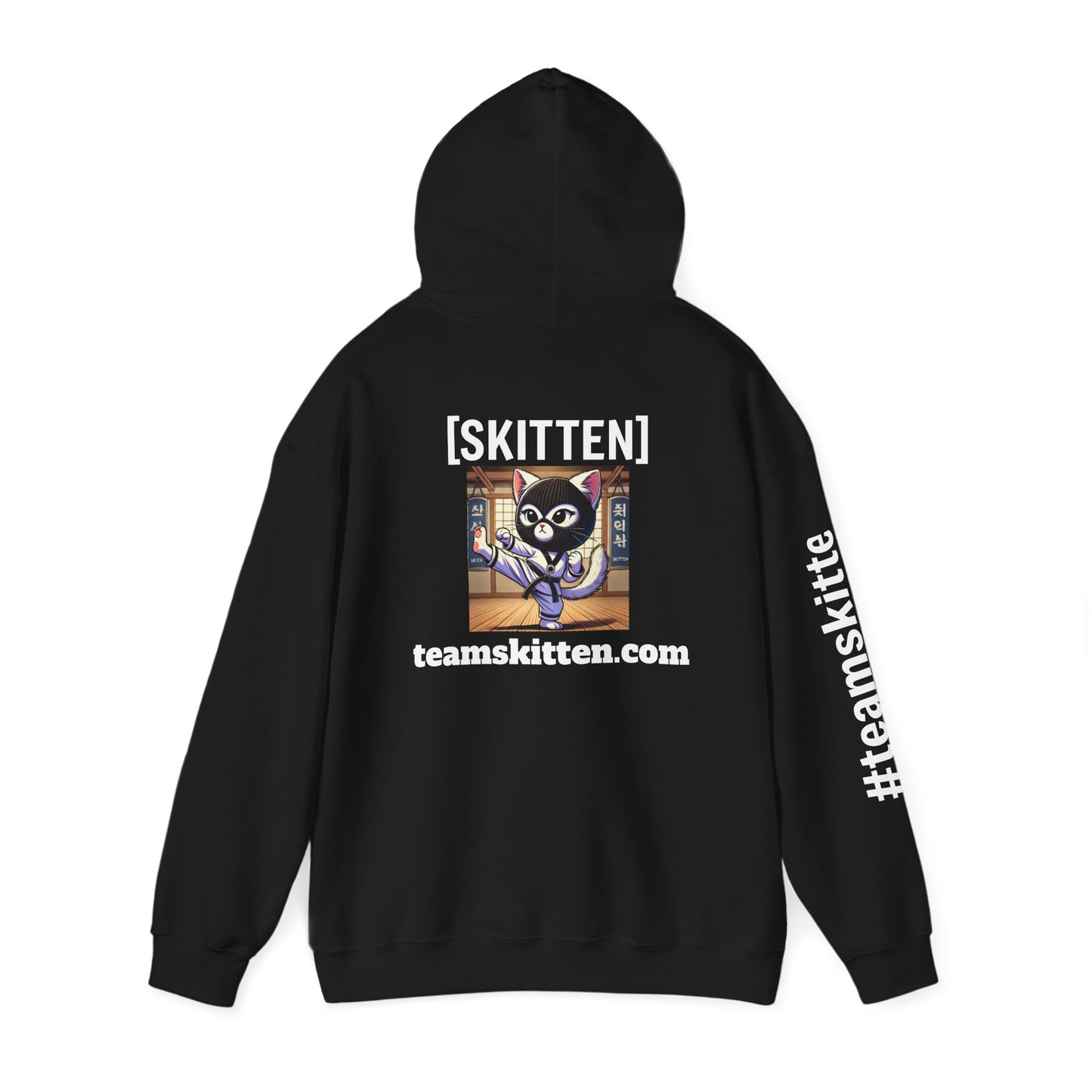 $SKITTEN -- Unisex Heavy Blend™ Hooded Sweatshirt -- TaeKwonDo