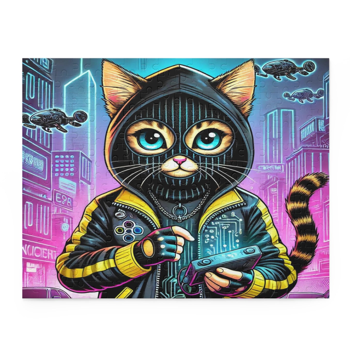 $SKITTEN -- Puzzle (120, 252, 500-Piece) -- Cyber Cat