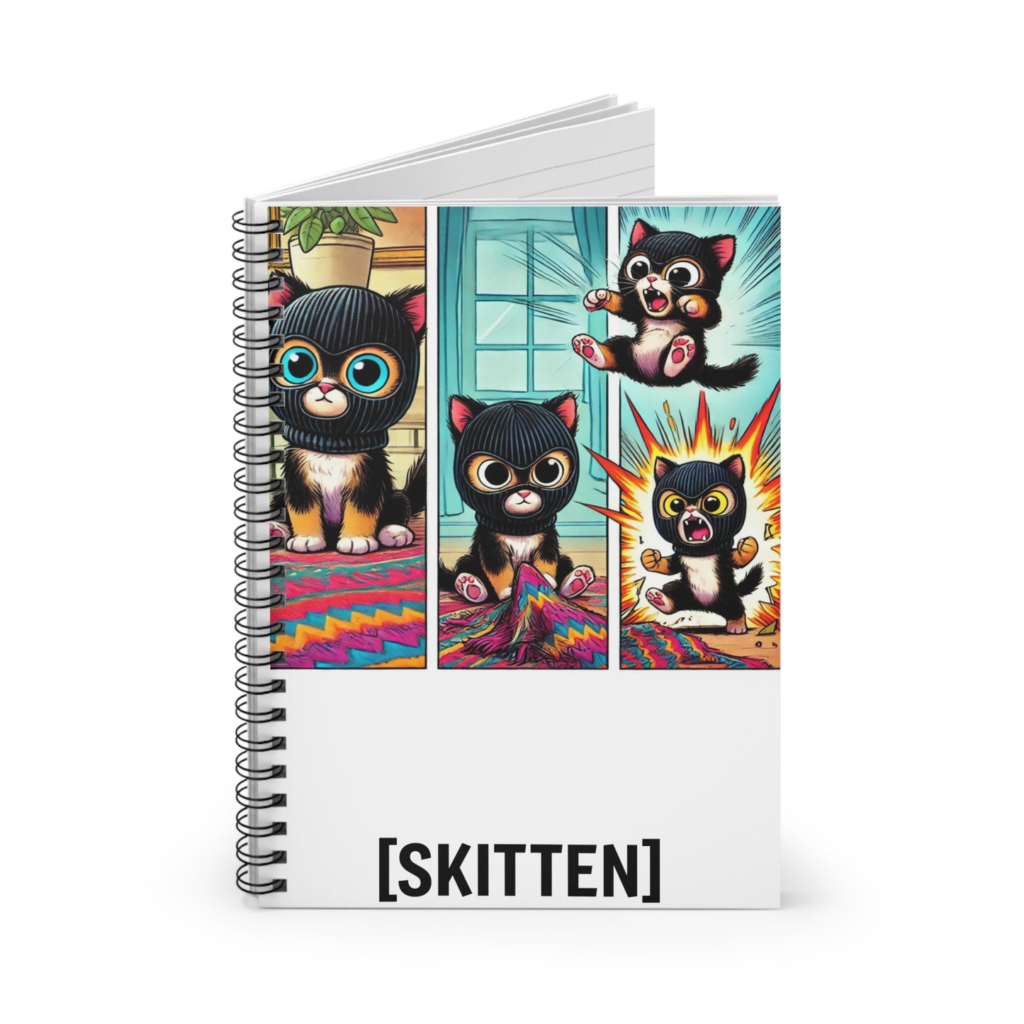 $SKITTEN -- Spiral Notebook - Baby Skitten