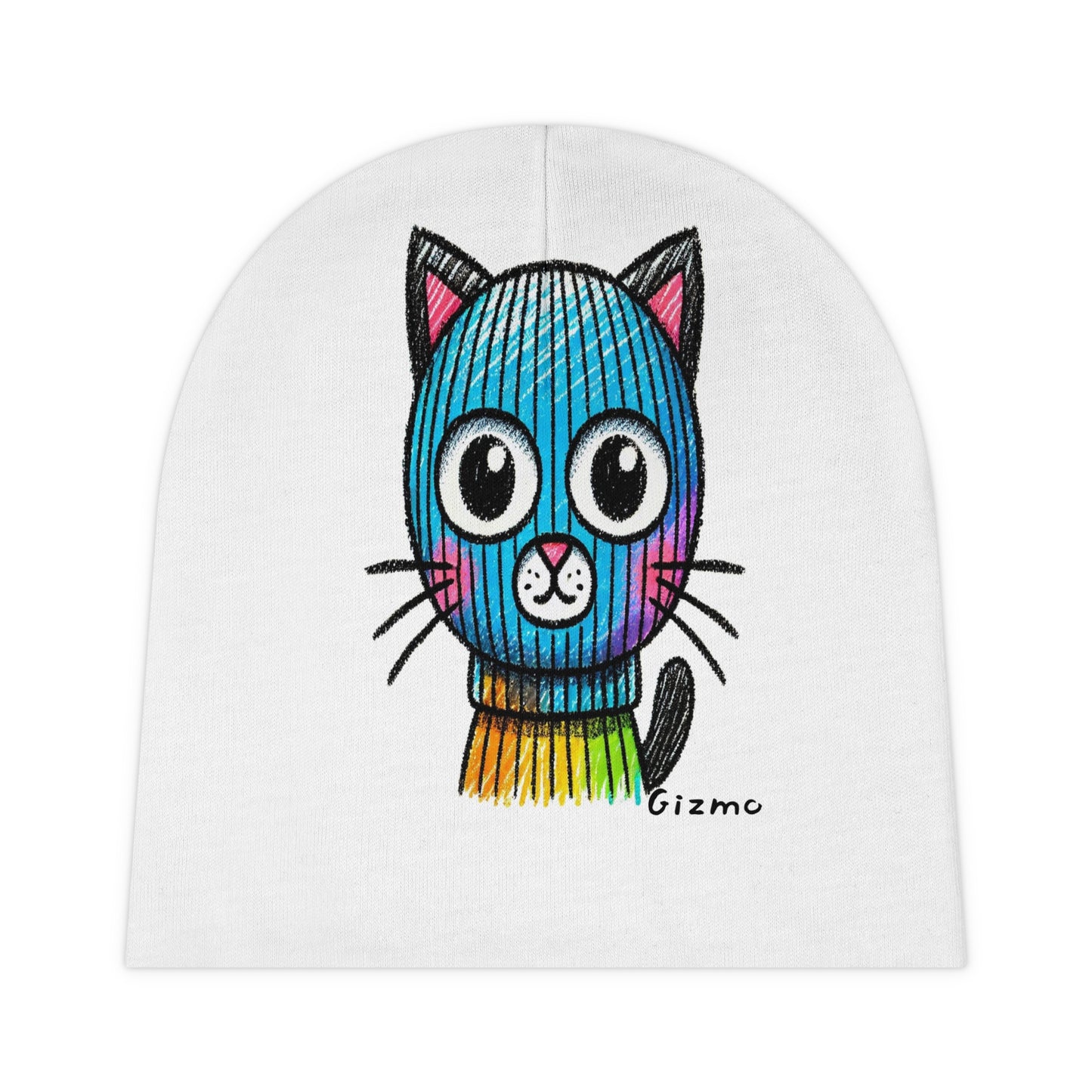 $SKITTEN -- Baby Beanie (AOP) -- Gizmo