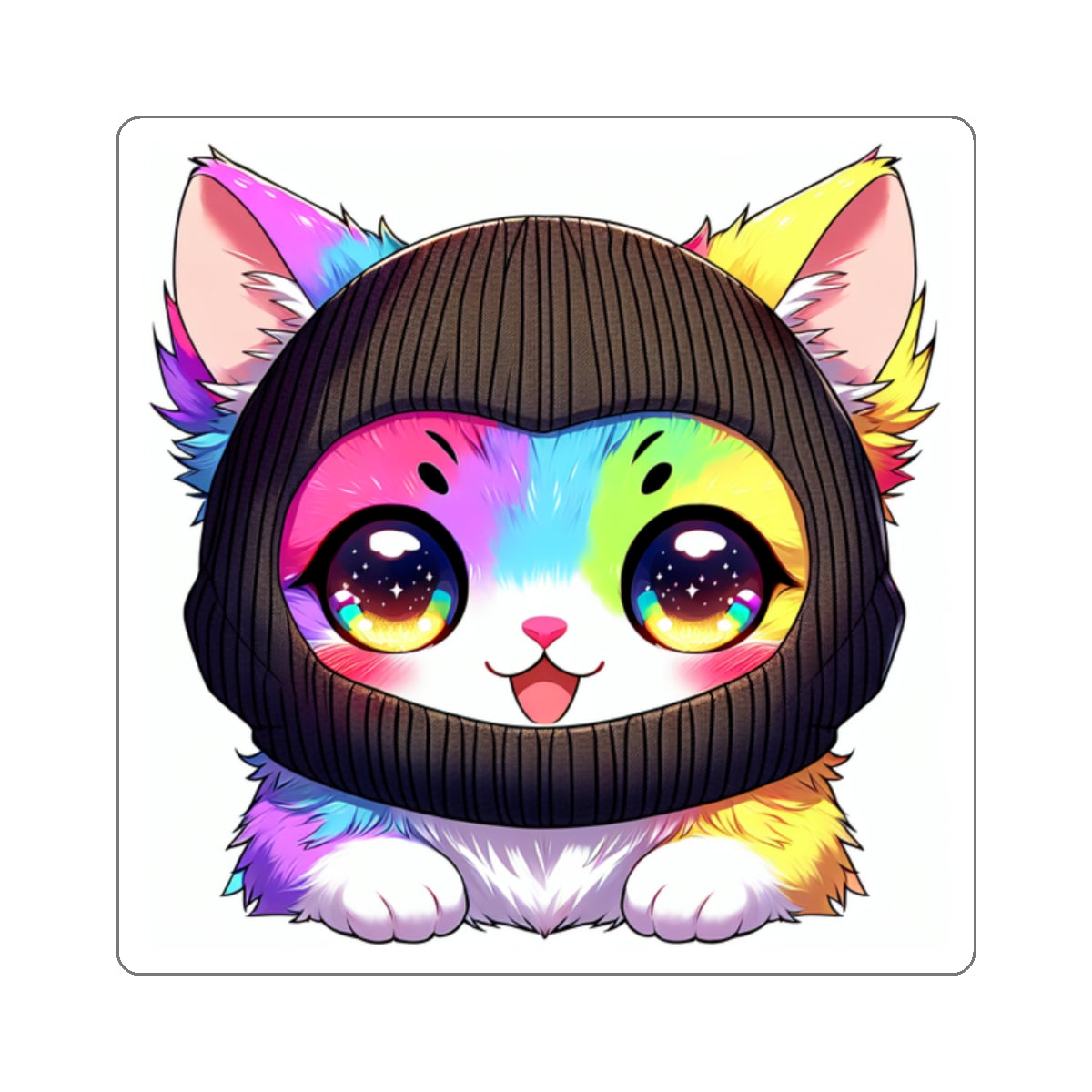 $SKITTEN -- Kiss-Cut Stickers --- Cutie