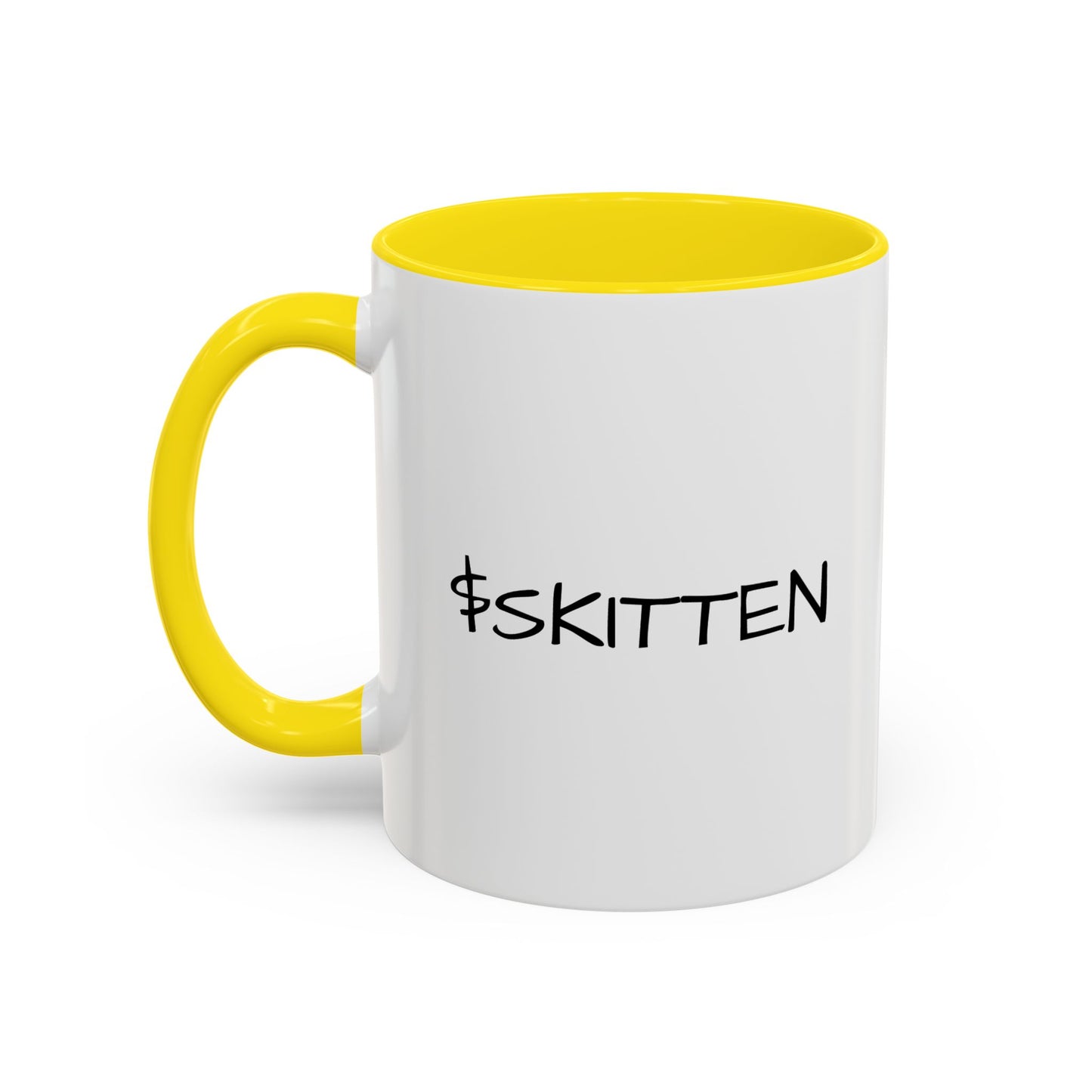 $SKITTEN -- Accent Coffee Mug (11, 15oz) -- Cutie