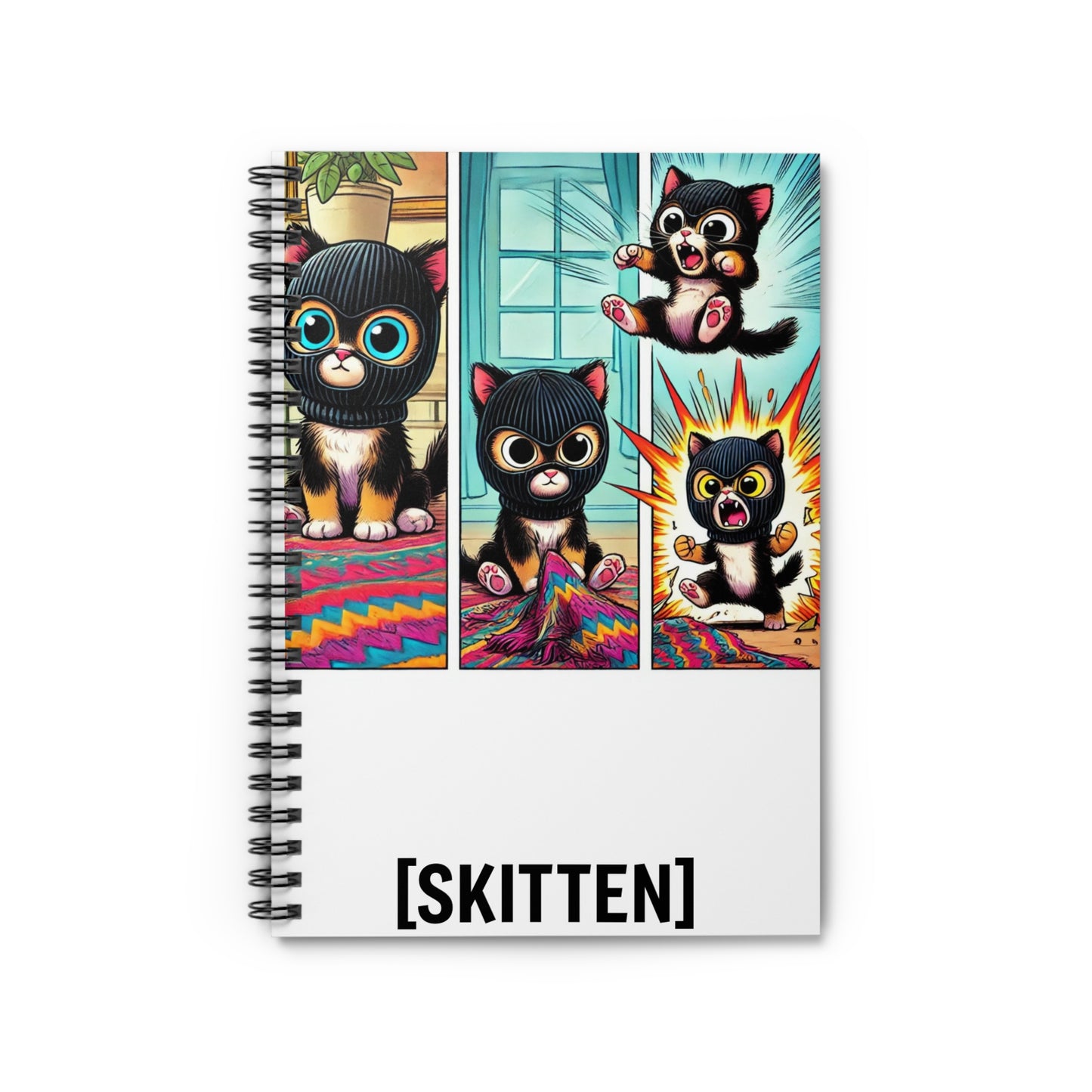 $SKITTEN -- Spiral Notebook - Baby Skitten