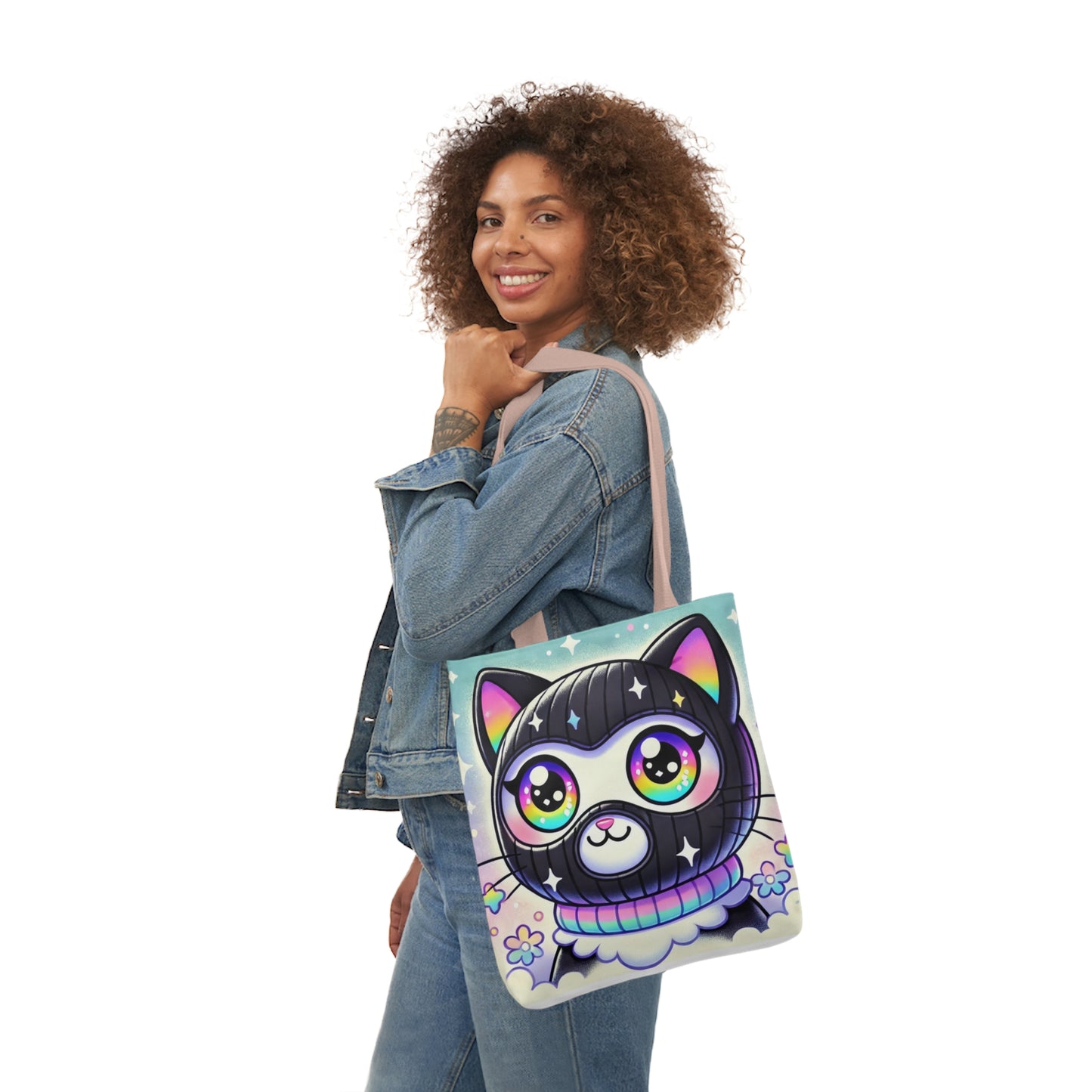 $SKITTEN -- Canvas Tote Bag, 5-Color Straps - Pickles