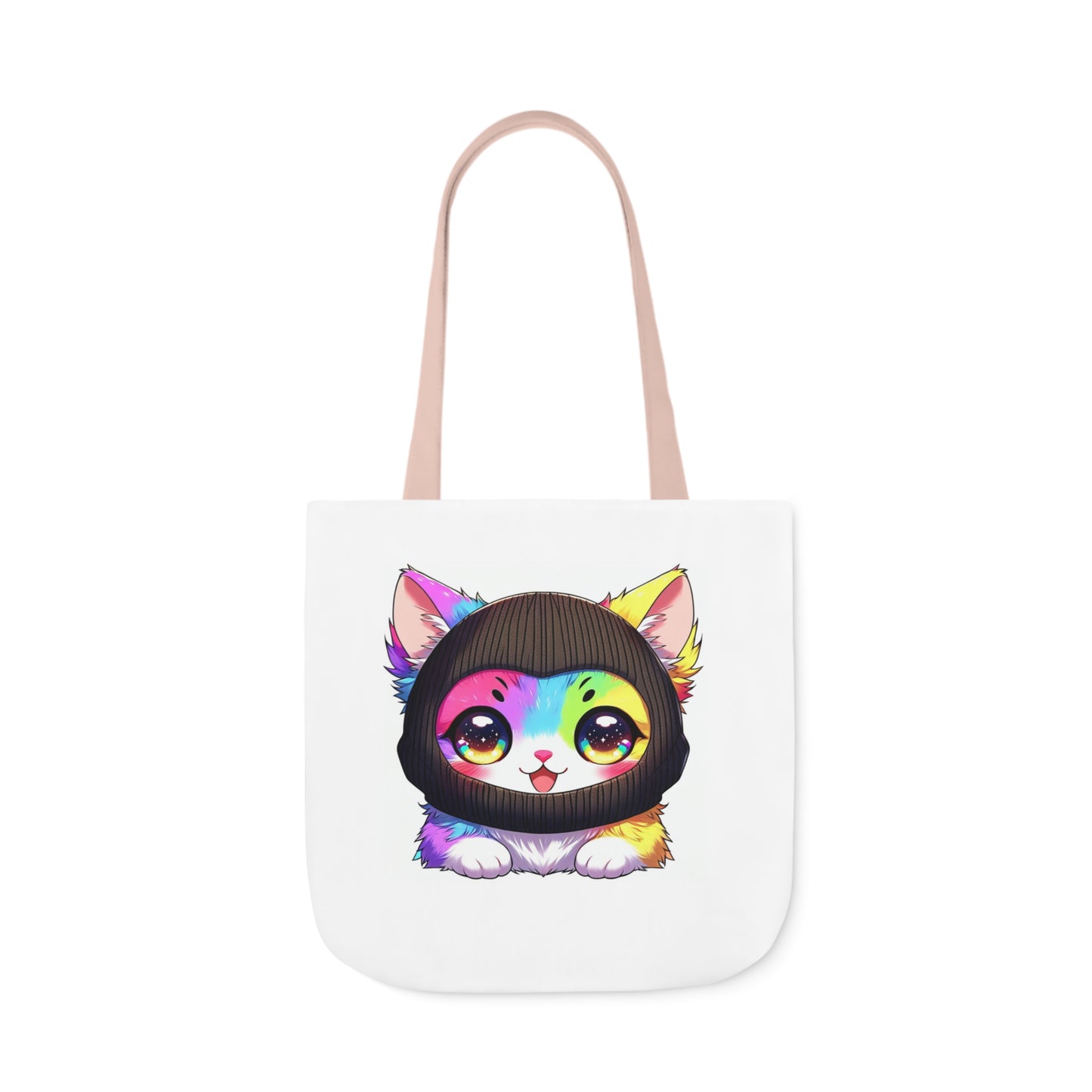 $SKITTEN -- Canvas Tote Bag, 5-Color Straps - Anime, Cutie