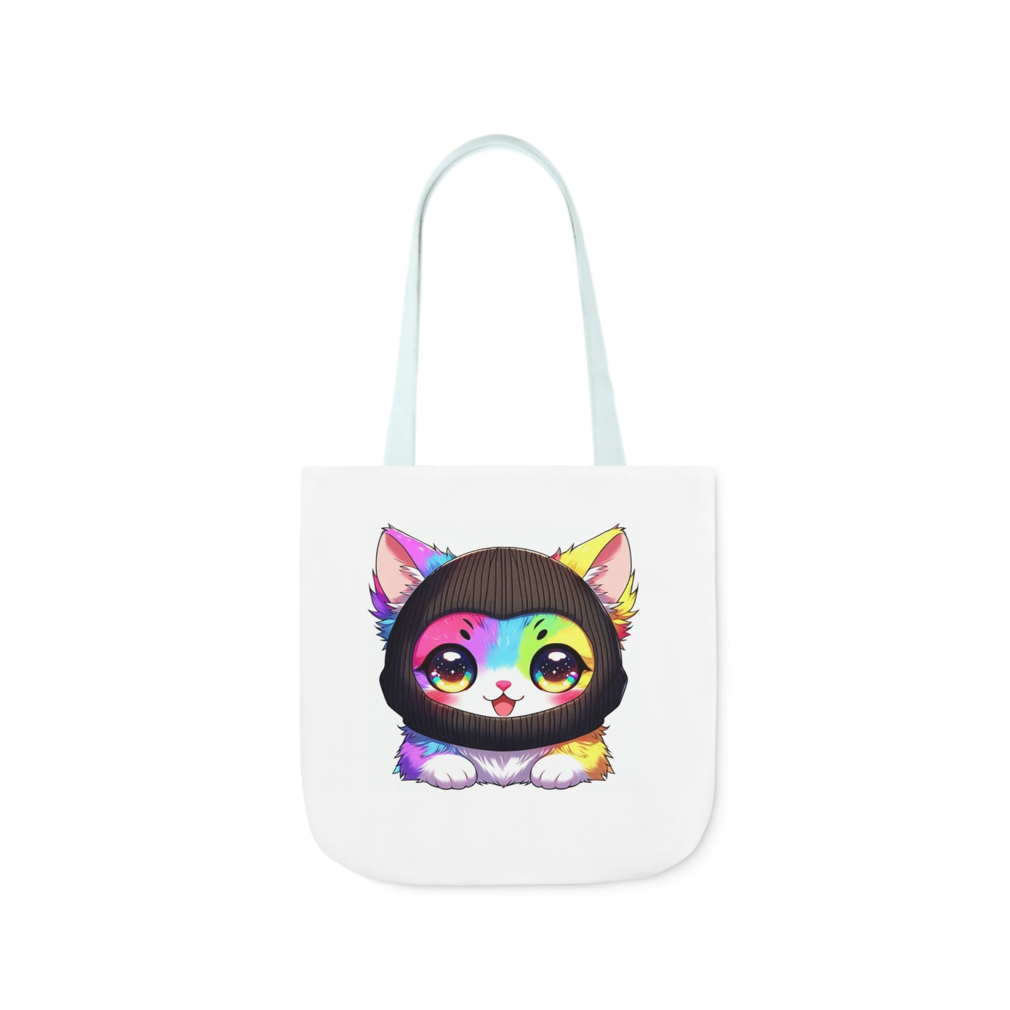 $SKITTEN -- Canvas Tote Bag, 5-Color Straps - Anime, Cutie