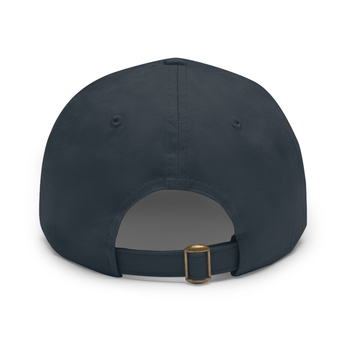 $SKITTEN -- Dad Hat with Leather Patch (Rectangle)