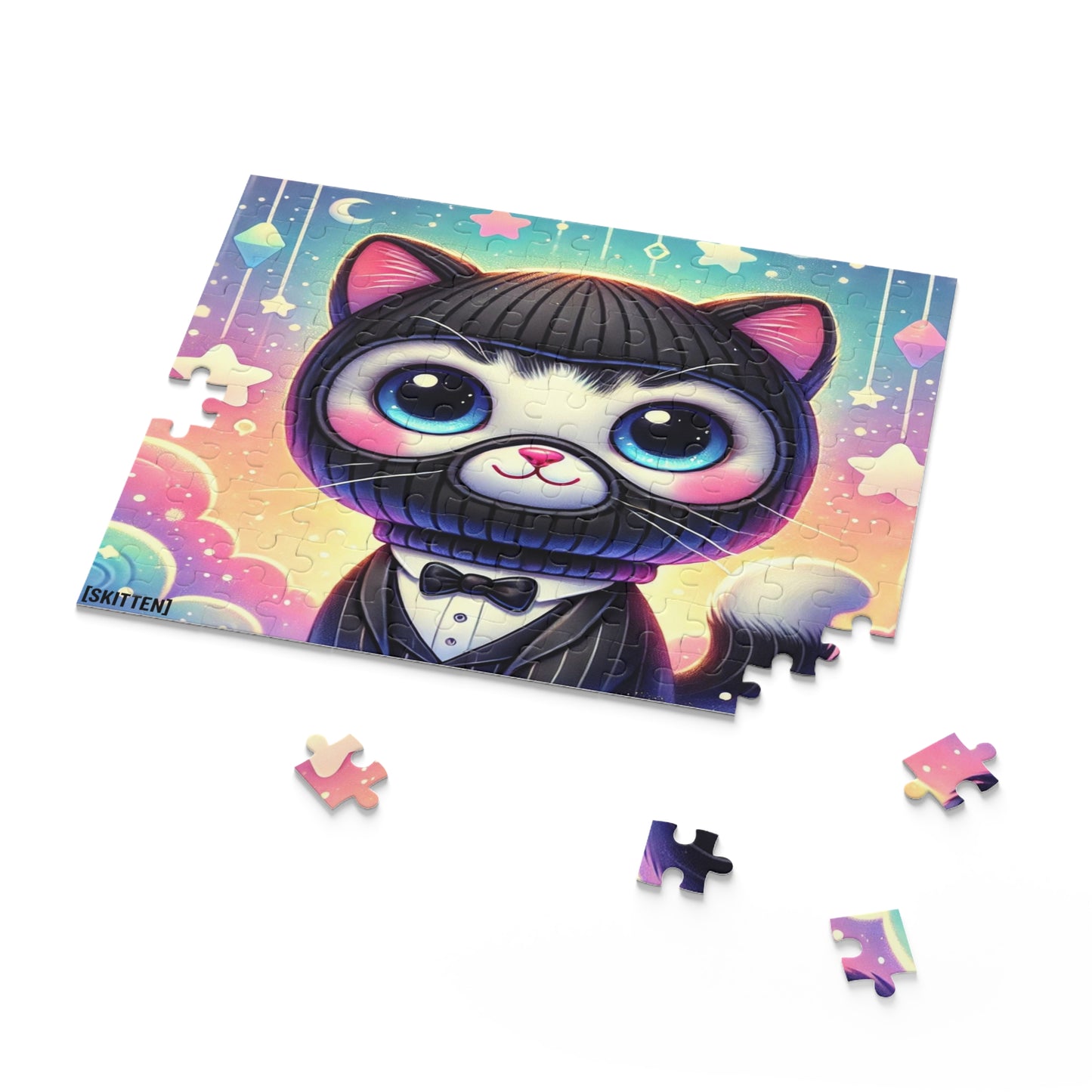 $SKITTEN -- Puzzle (120, 252, 500-Piece) --  Mr. Tux