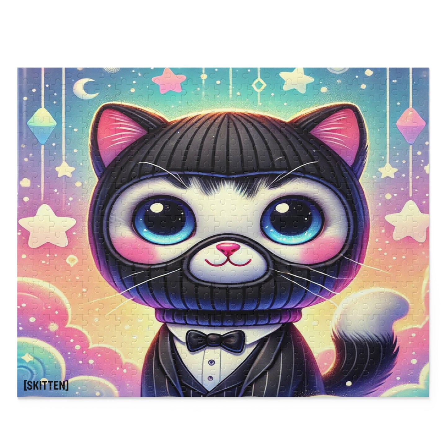 $SKITTEN -- Puzzle (120, 252, 500-Piece) --  Mr. Tux