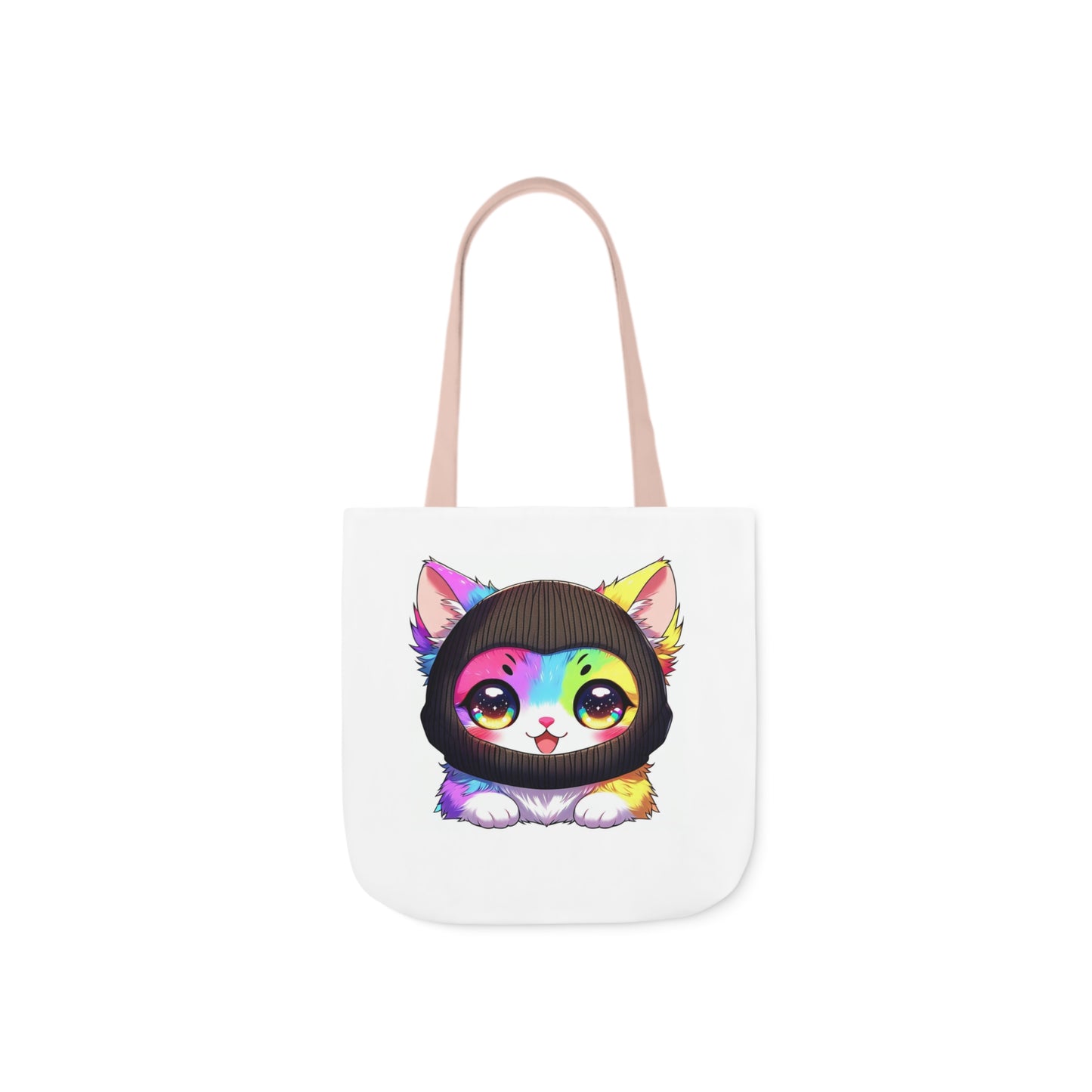 $SKITTEN -- Canvas Tote Bag, 5-Color Straps - Anime, Cutie