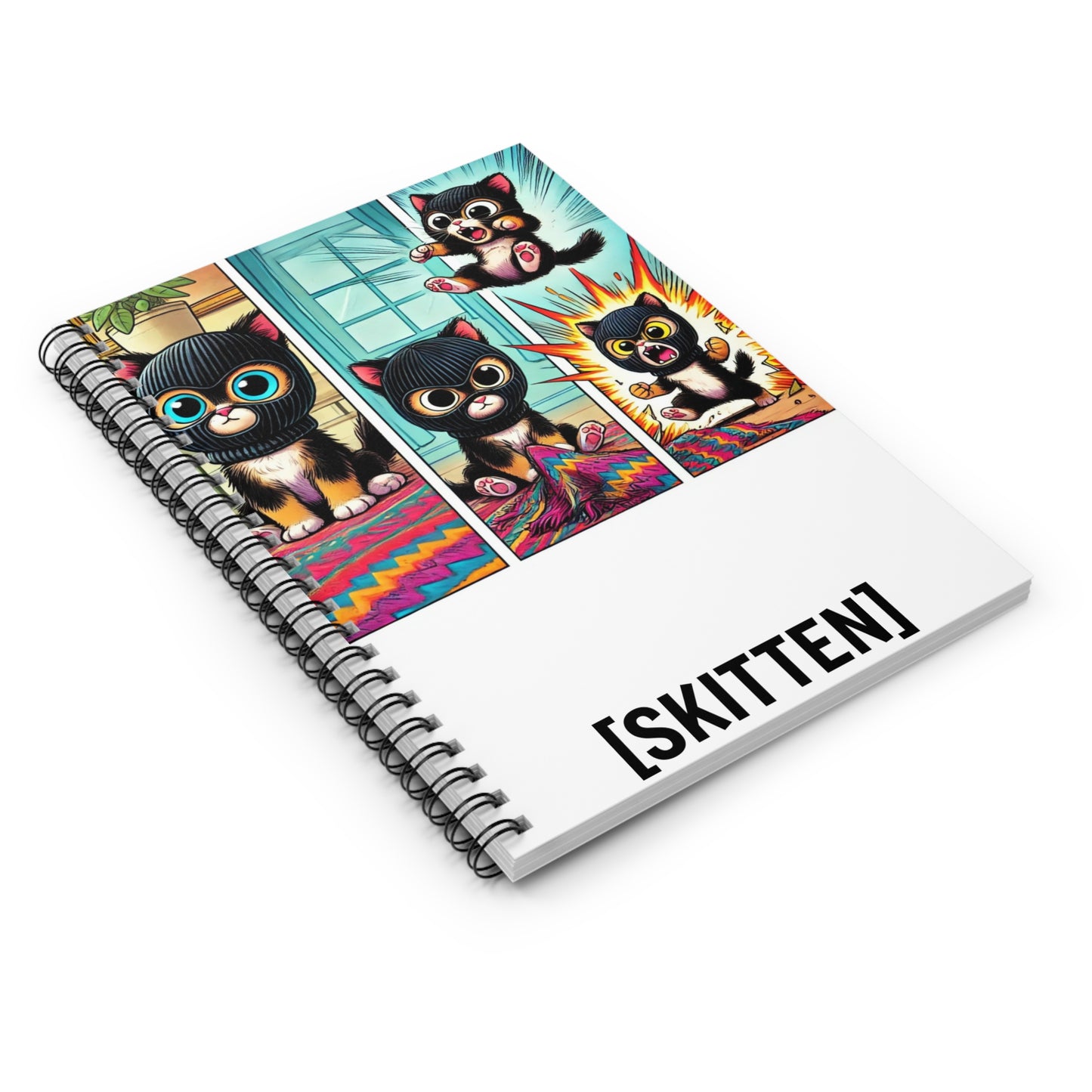 $SKITTEN -- Spiral Notebook - Baby Skitten