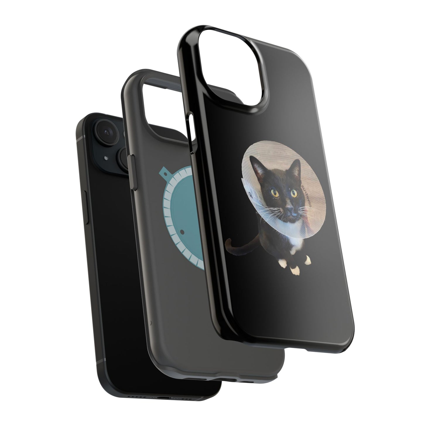 $SKITTEN -- Magnetic Tough Cases; iPhone 15 -- Chex