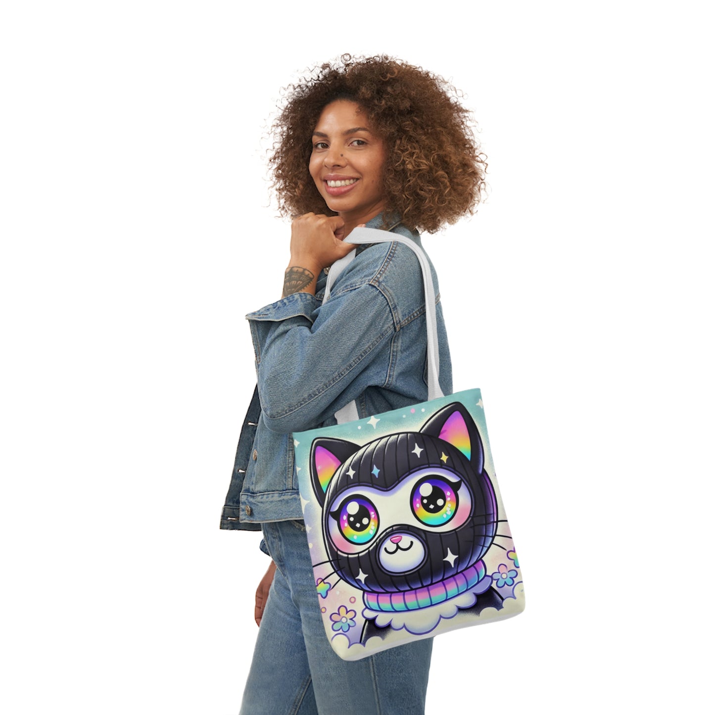 $SKITTEN -- Canvas Tote Bag, 5-Color Straps - Pickles