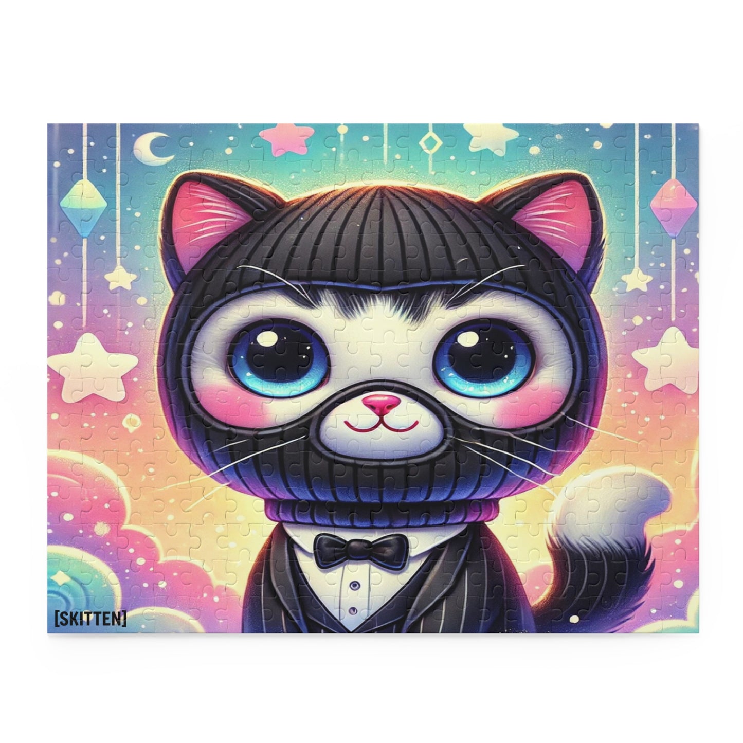 $SKITTEN -- Puzzle (120, 252, 500-Piece) --  Mr. Tux