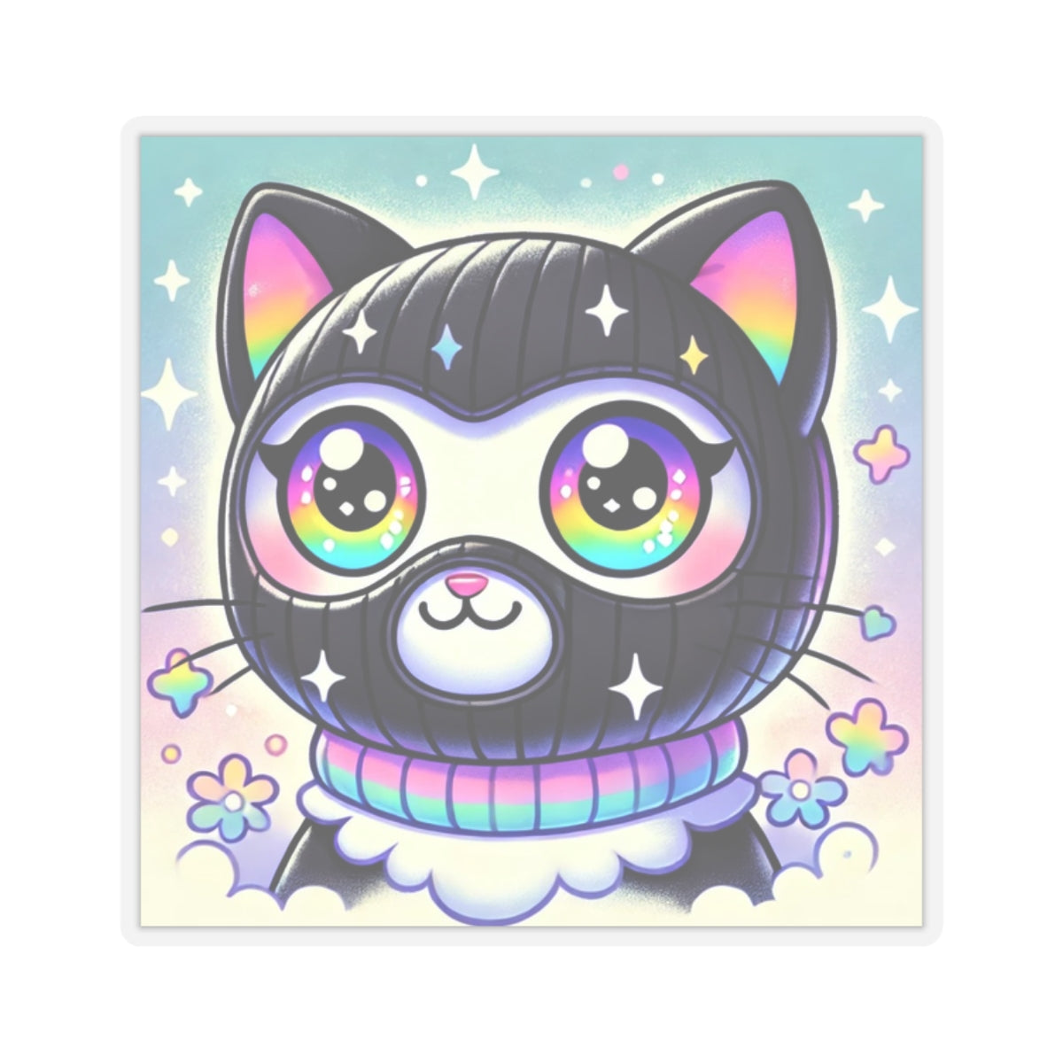 $SKITTEN -- Kiss-Cut Stickers --- Whimsical