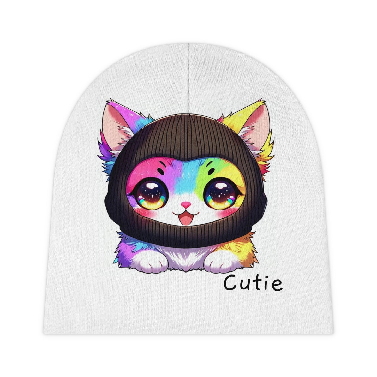 $SKITTEN -- Baby Beanie (AOP) -- Cutie